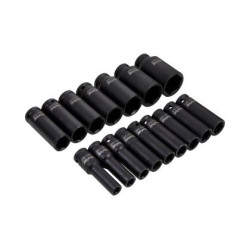Blue Spot Tools 16 PCE 1/2" Metric Deep Impact Sockets (10mm - 32))