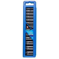 Blue Spot Tools 13pc 1/2" Metric Deep Impact Socket Set (13–32mm) | Heavy‑Duty Impact Sockets - 01538