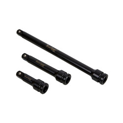 Blue Spot Tools 3pc 1/2" Impact Extension Bar Set | Heavy‑Duty Impact Extensions - 02071