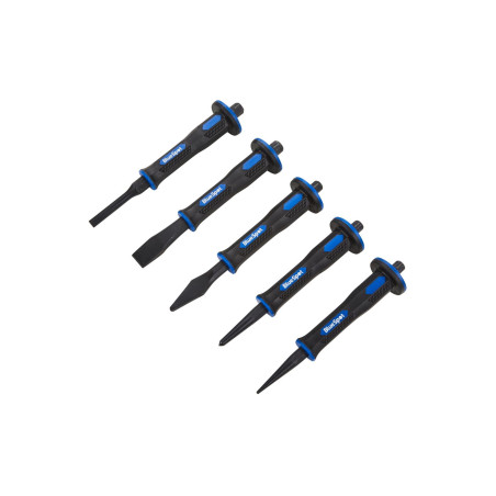 Blue Spot Tools 5 PCE Punch and Chisel Set in EVA Foam