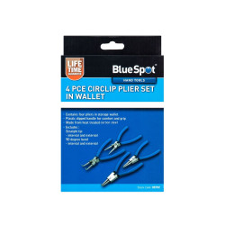 Blue Spot Tools 4 Pce 150mm ( 6") Circlip Plier Set