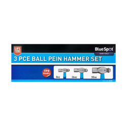 Blue Spot Tools 3 PCE Ball Pein Hammer Set