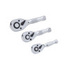 Blue Spot Tools 3 Pce Stubby Ratchet Set in EVA Foam (1/4". 3/8"/1/2")