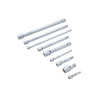 Blue Spot Tools 9pc Mixed Extension Bar Set | 1/4", 3/8" & 1/2" Chrome Vanadium Extensions - 02085
