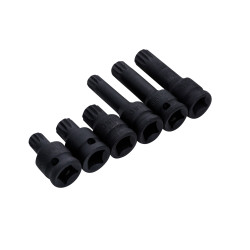 Blue Spot Tools 6pc 1/2" Spline Socket Set (M14–M18) | Heavy‑Duty Spline Sockets - 01532