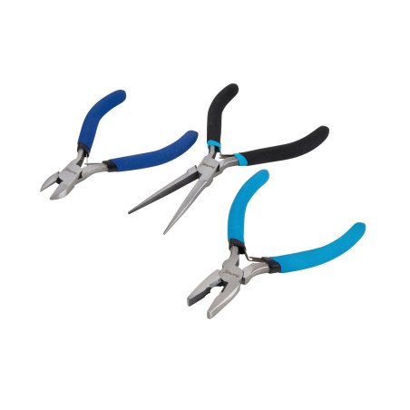 Blue Spot Tools 3 PCE Soft Grip Mini Plier Set