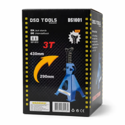 DSD Tools 3 Ton Axle Stands DS1001 | Heavy‑Duty Vehicle Support