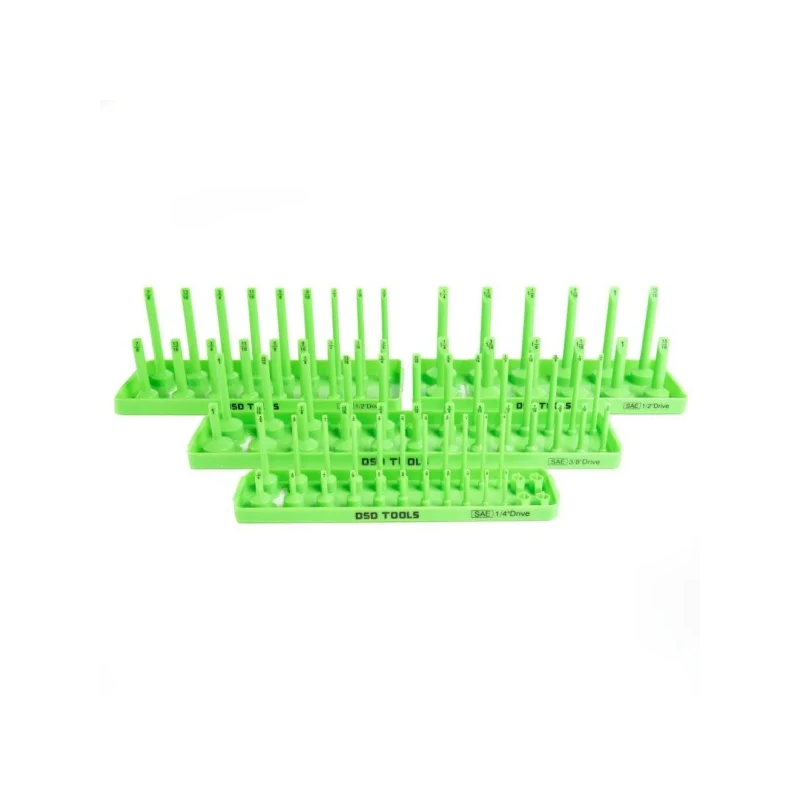 DSD Tools 3pc Socket Tray Set | 1/4, 3/8, 1/2 Drive Organiser
