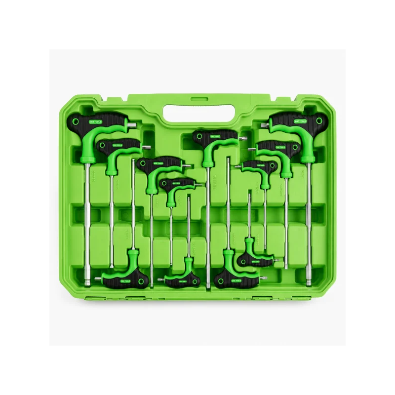 DSD Tools DS1005 26pc Screwdriver & T‑Handle Hex Ball Star Set