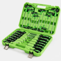 DSD Tools DS1005 26pc Screwdriver & T‑Handle Hex Ball Star Set