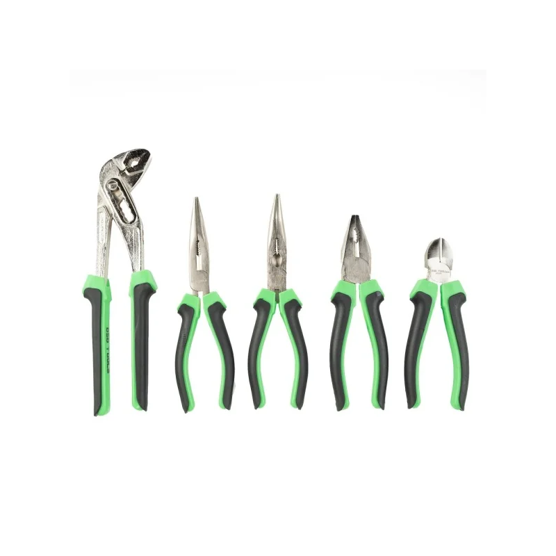 DSD Tools DS1260 5pc Pliers Set with Zip‑Up Pouch
