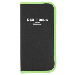 DSD Tools DS1260 5pc Pliers Set with Zip‑Up Pouch