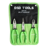 DSD Tools DS1274 3pc 8" Pliers Set with Large Grip Handles