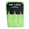 DSD Tools DS1274 3pc 8" Pliers Set with Large Grip Handles