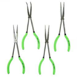 DS1555 4pc Long Reach Pliers | Straight, Angle & Offset