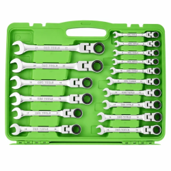DSD Tools DS1060 22pc Flexi Gear Ratchet Combination Wrench Set