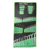DSD Tools DS1819 50pc Metric Spanner Set – Combi, Open End & Ring
