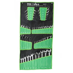 DSD Tools DS1819 50pc Metric Spanner Set – Combi, Open End & Ring