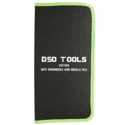 DSD Tools DS1390 16pc Engineers & Needle File Set