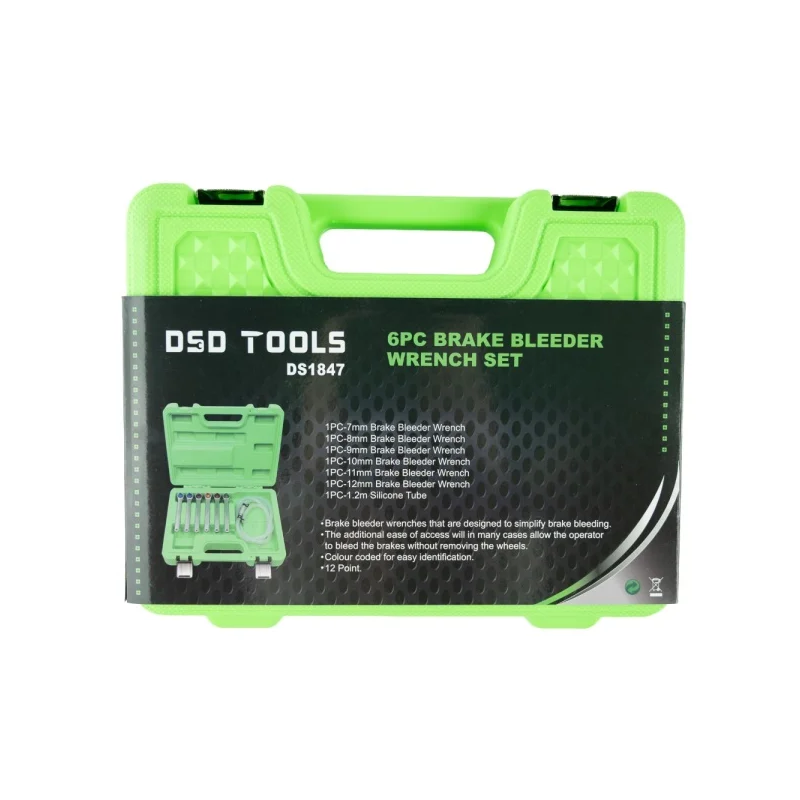 DSD 1847 7pc Brake Bleeder Wrench Set – 12 Point