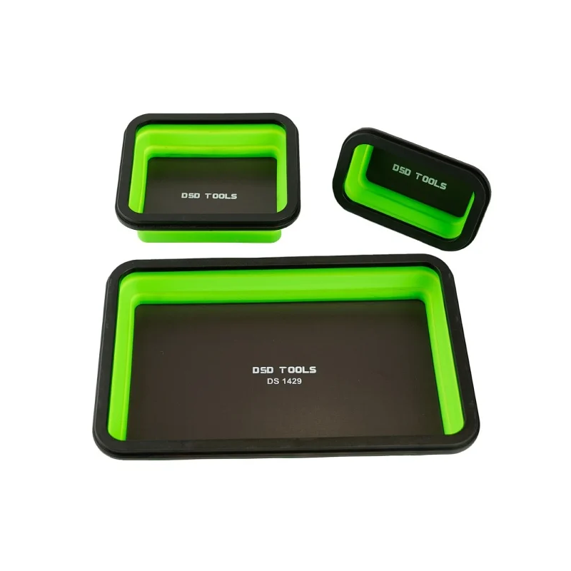 DSD 1429 Collapsible Magnetic Parts Tray Set – 3pc