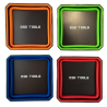 DSD 1423 Collapsible Magnetic Parts Tray Set – 4pc