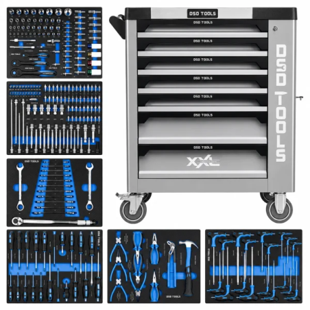DSD Tools 7‑Drawer Roller Tool Chest DS1021 | Tools Included