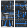 DSD Tools Full Tool Tray Set for Tool Chests | 6‑Tray Professional Kit - DS1028