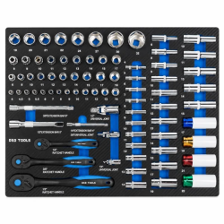 DSD Tools Full Tool Tray Set for Tool Chests | 6‑Tray Professional Kit - DS1028