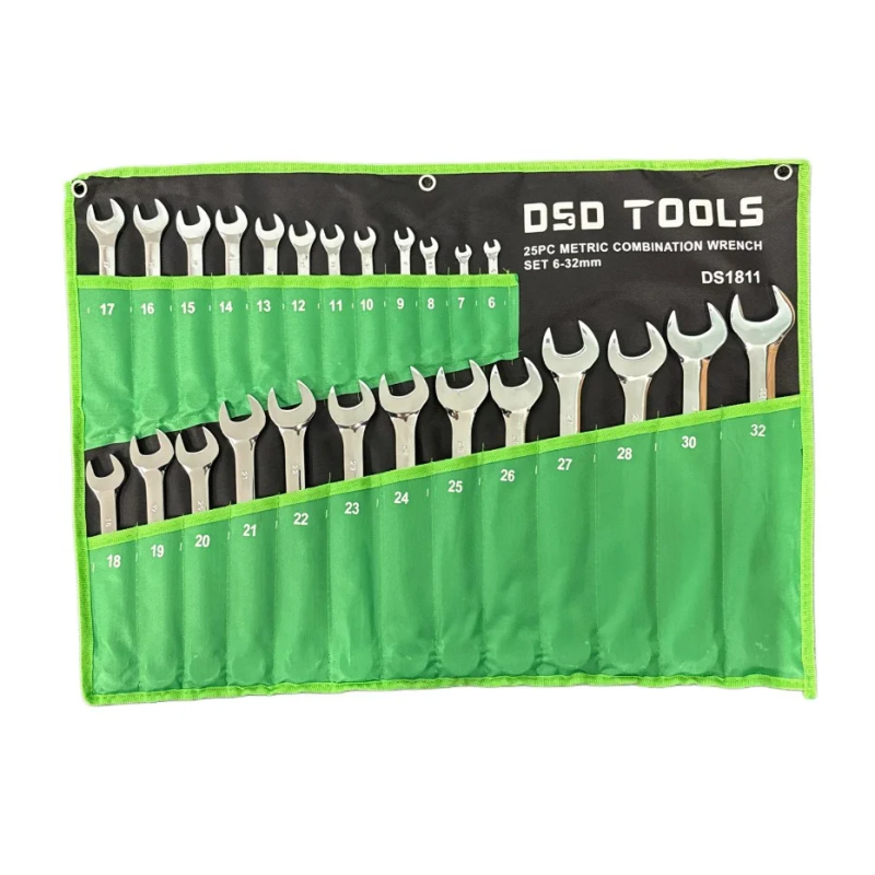 DSD Tools 25pc Metric Combination Wrench Set 6–32mm | DS1811